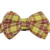 China Factory Manufacturer Pet Dog Cat Bow Tie Novelty Cotton Collar With Bow Tie Plaid Tartan Cat Bow Tie Handmade Dog Bow Tie Pet Accessories Necktie Slip onto Collar OEM for Wholesale