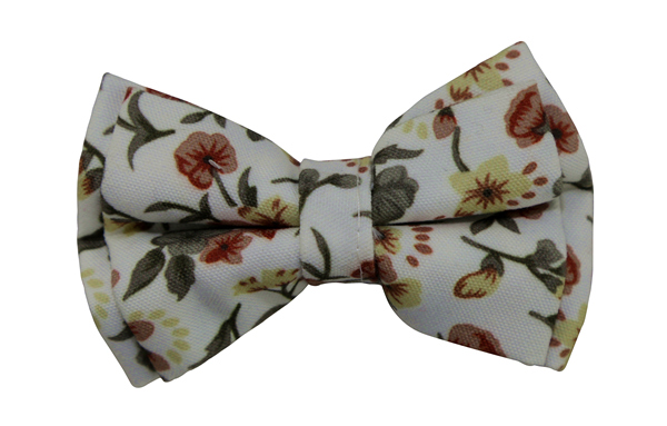Cheap Designer Manufacturer Pet Dog Cat Bow Tie Novelty Collar With Bow Tie Print Floral Cat Bow Tie Handmade Dog Bow Tie Pet Accessories Necktie Slip onto Collar OEM for Wholesale