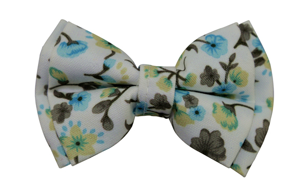 Cheap Designer Manufacturer Pet Dog Cat Bow Tie Novelty Collar With Bow Tie Print Floral Cat Bow Tie Handmade Dog Bow Tie Pet Accessories Necktie Slip onto Collar OEM for Wholesale