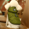 Manufacturer Designer Pet Apparel Wind Proof Fashion Dog Clothes Warm Dog Coat Pet Cotton Jacket for Cold Winter Seasons