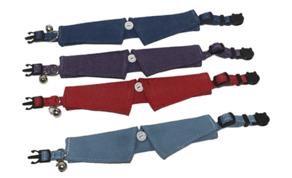 Wholesale Adjustable Red Plaid Tartan Dog Collar with Welded D Ring High Quality Buckle Dog Collar Custom Cotton Puppy Collar Designer Dog Collar OEM Pet Accessories Dog Birthday Gift